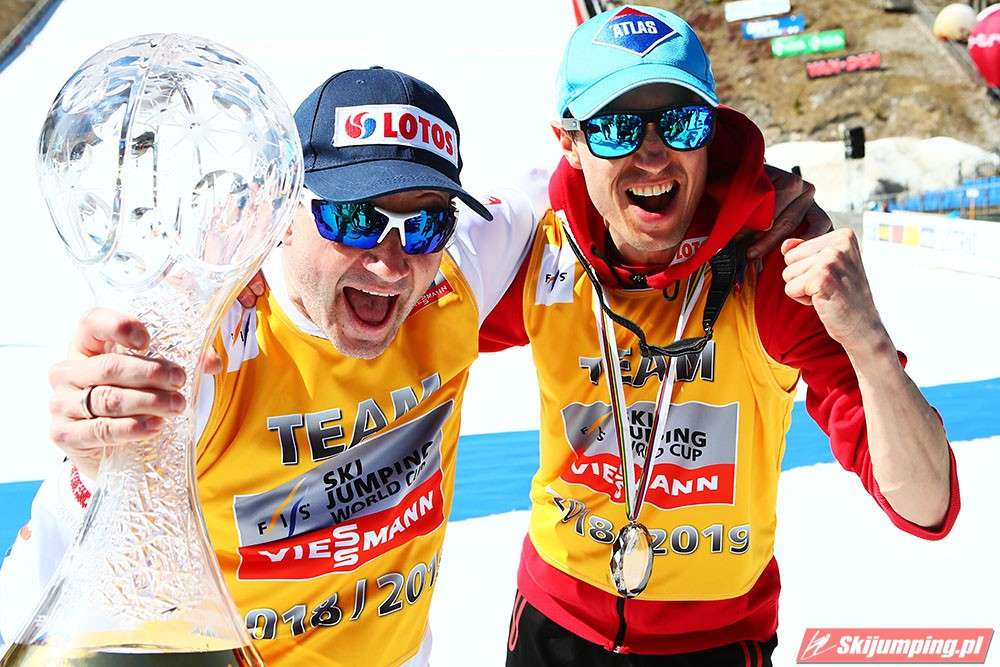 Kamil Stoch and Stefan Horngacher online puzzle