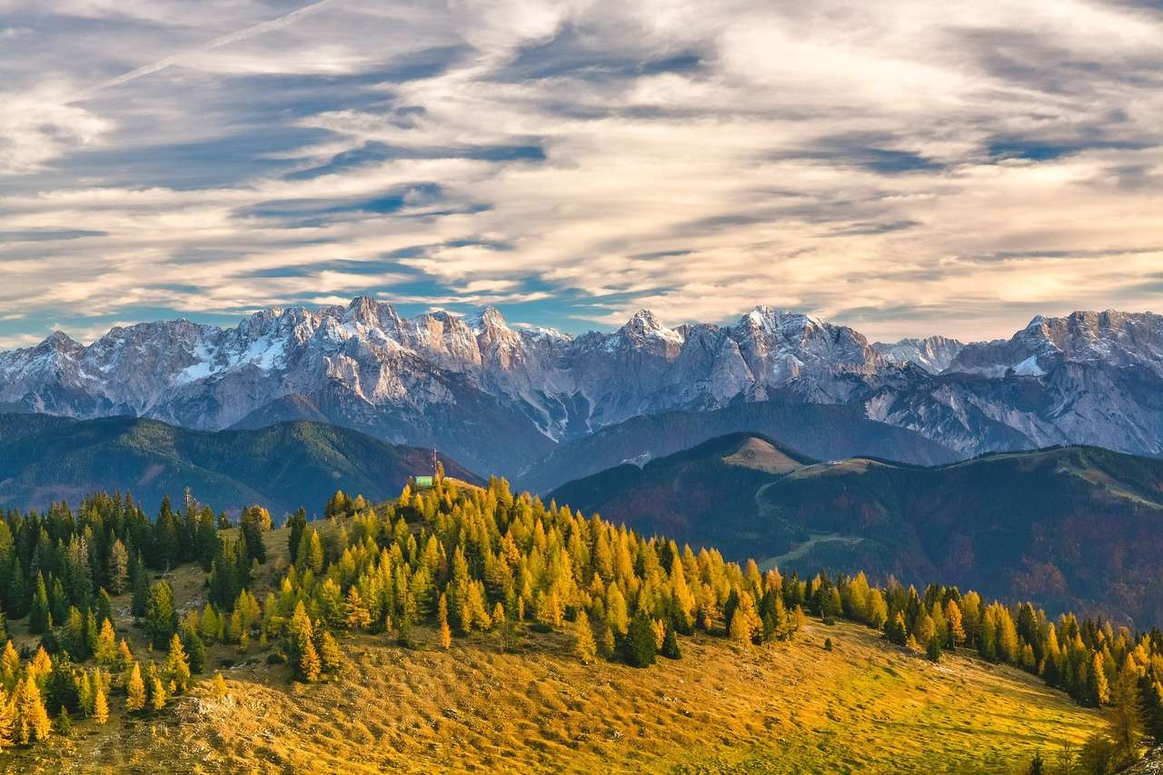 horské panorama skládačky online