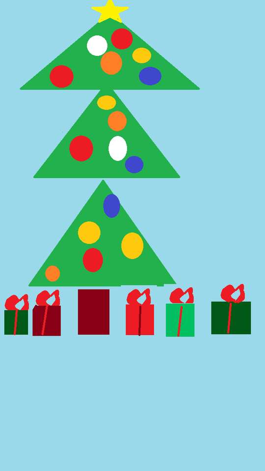 Milosz vánoční stromeček skládačky online