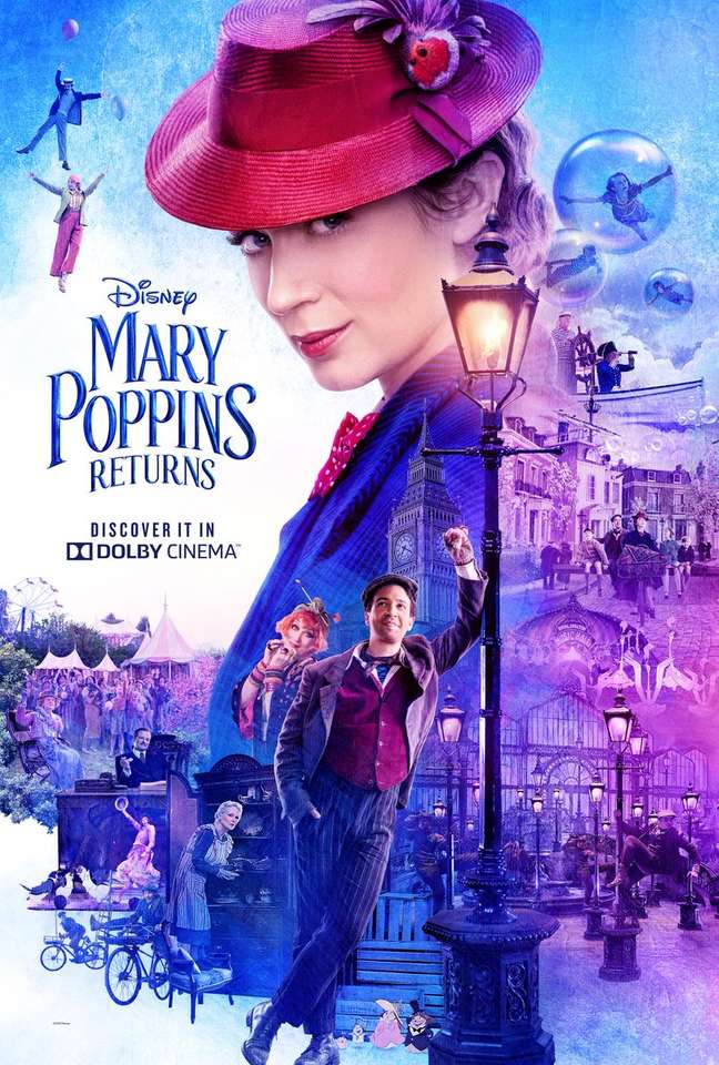 Mary Poppins se vrací online puzzle