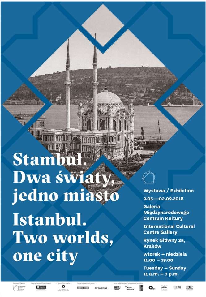 Istanbul. Dva světy, jedno město - plakát k výstavě online puzzle