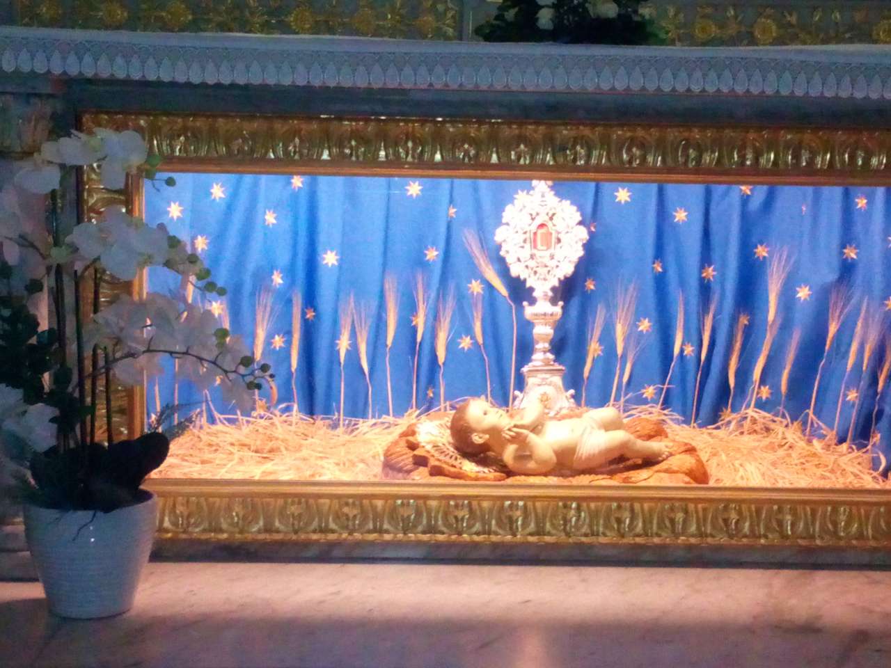 Младенец Иисус из базилики Рождества в Вифлееме онлайн-пазл