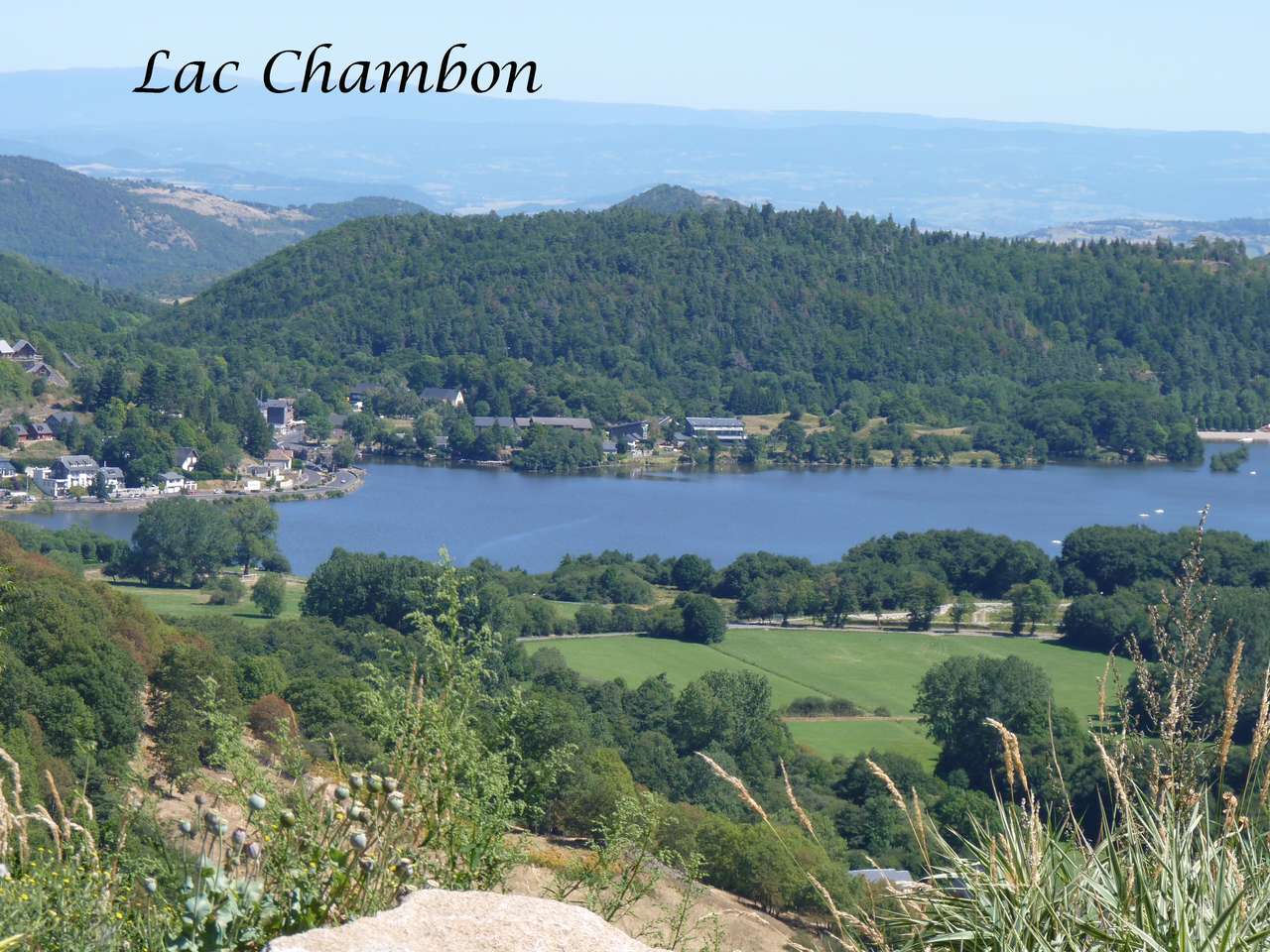 Chambon See Online-Puzzle