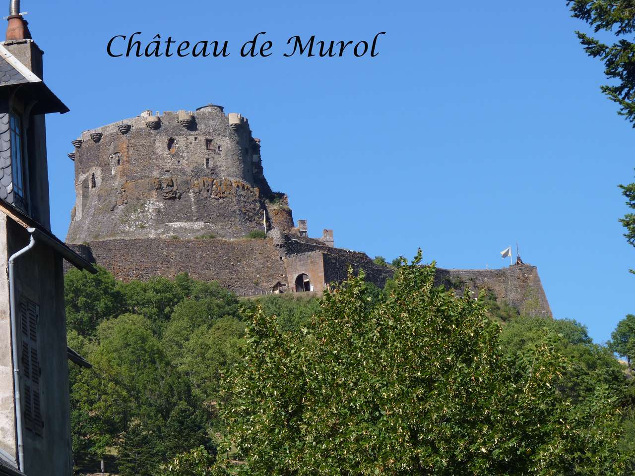 château de Murol puzzle en ligne