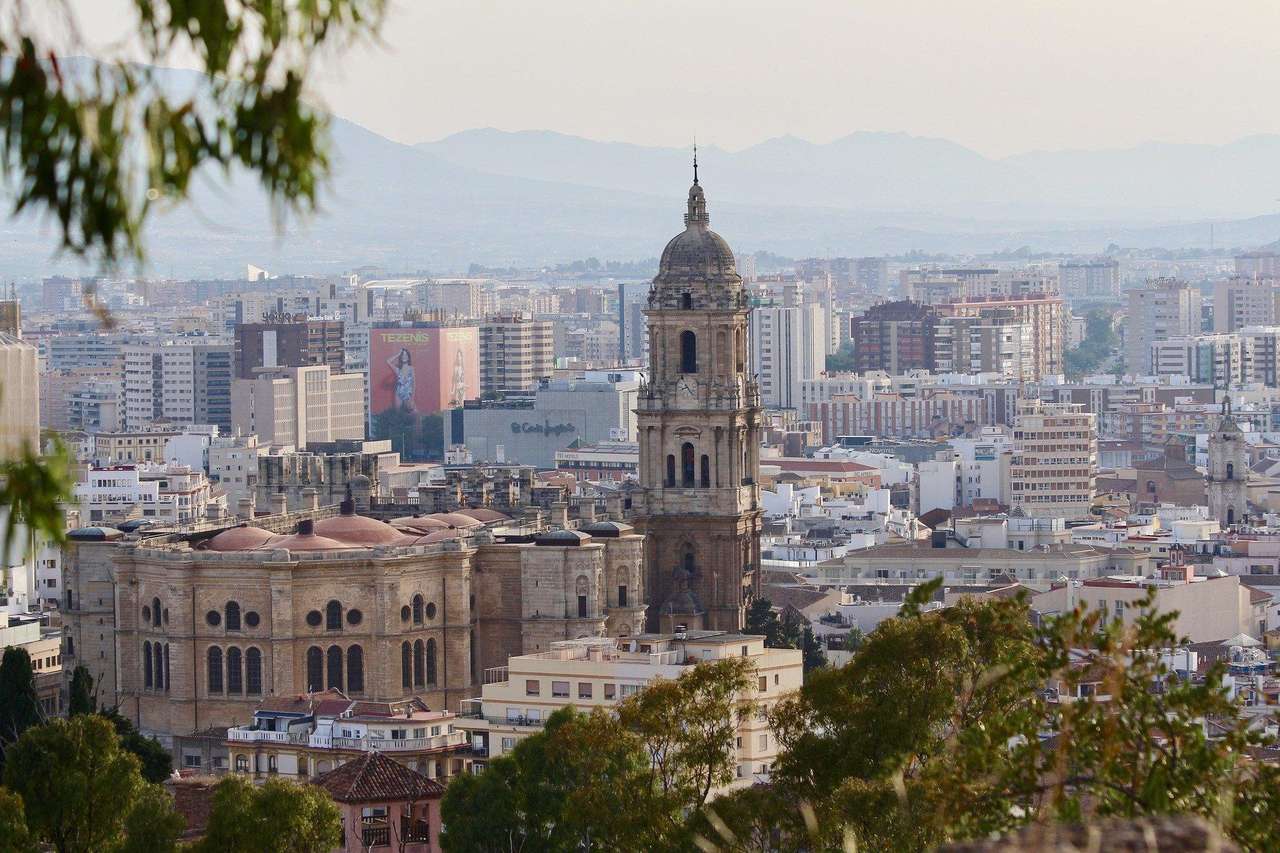 Malaga, Andalusien. Online-Puzzle