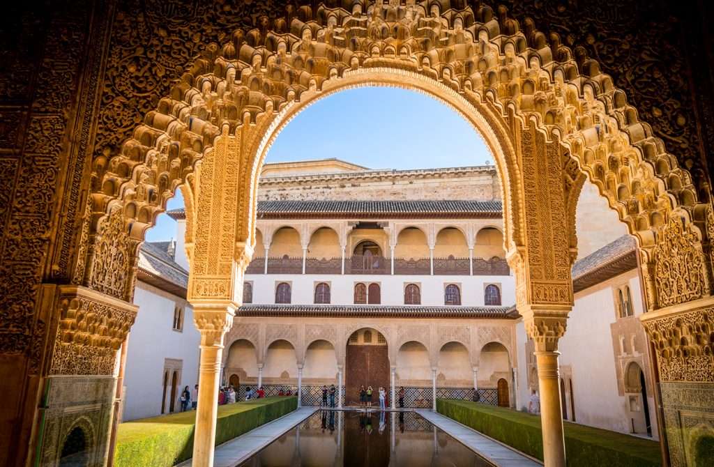 Alhambra.España rompecabezas en línea