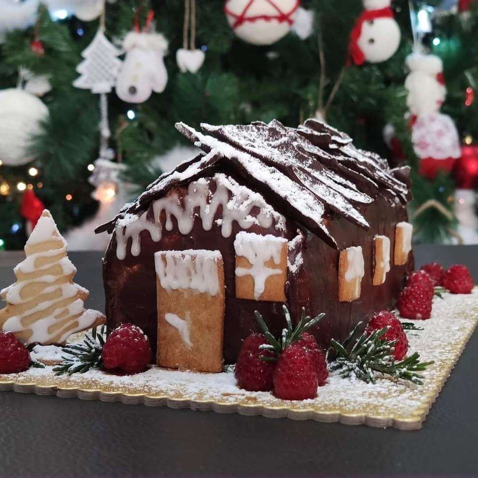 Рождественский пирог пазл онлайн