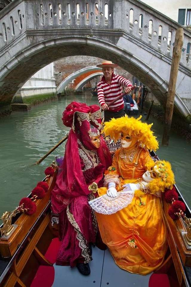 Maschere e costumi del Carnevale di Venezia puzzle online