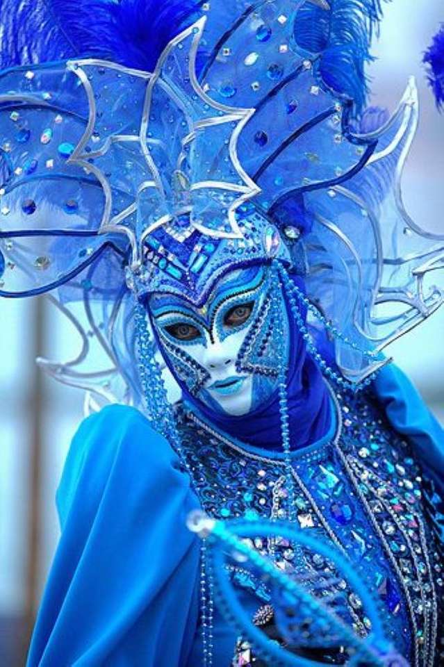 Masques et costumes du carnaval de Venise puzzle en ligne