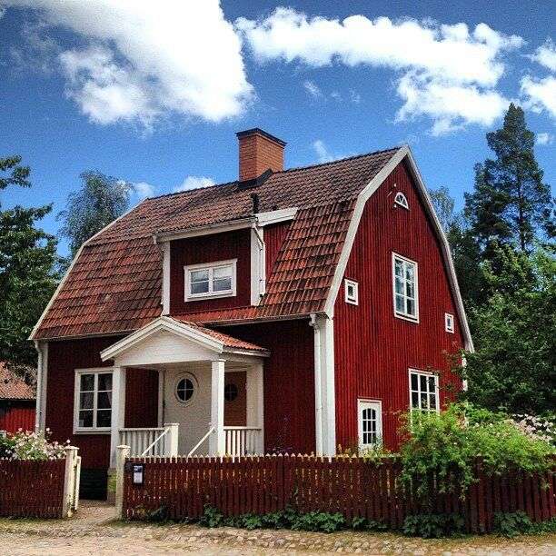 casa in scandinavia puzzle online
