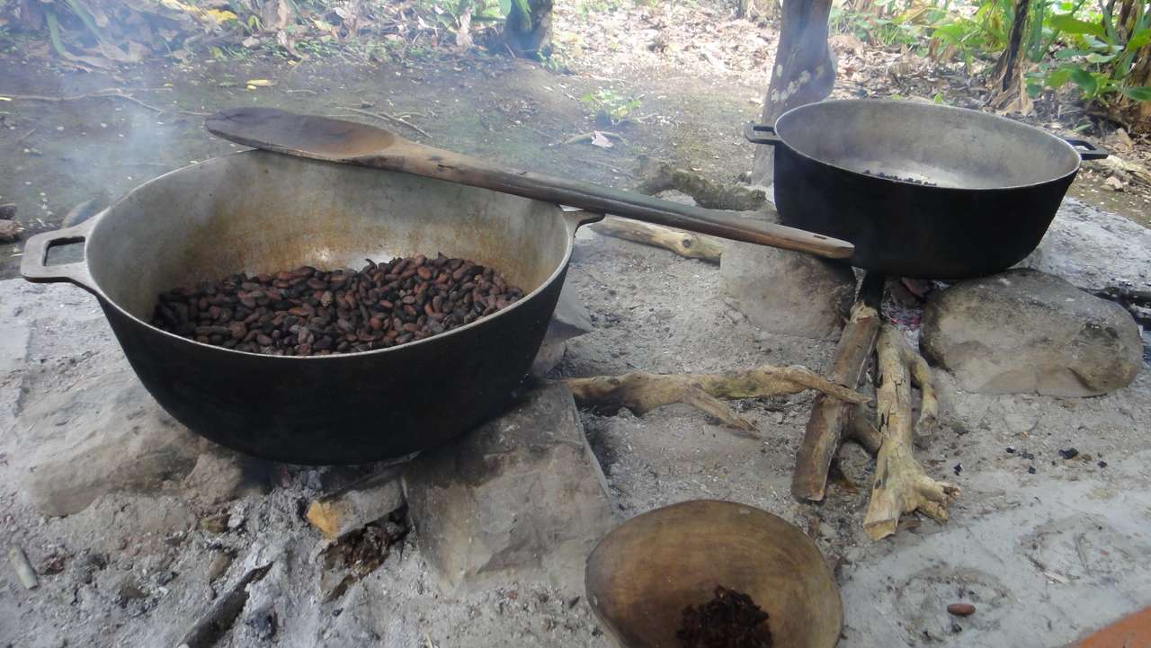 Kávový krb - Dominikánská republika online puzzle