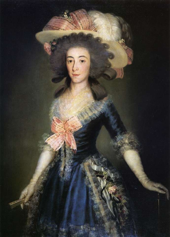 Portrait de la duchesse Benavente puzzle en ligne