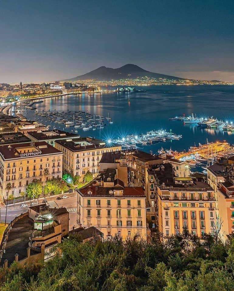 Неаполския залив Италия онлайн пъзел