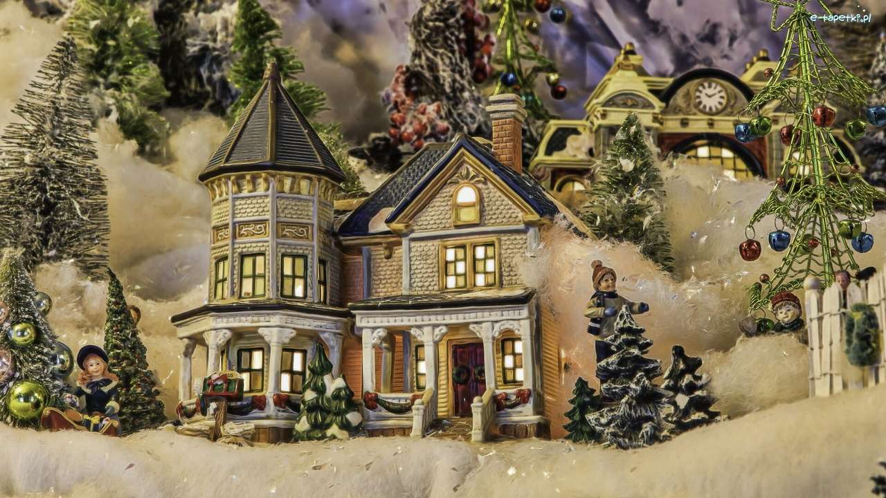 Vues de Noël puzzle en ligne