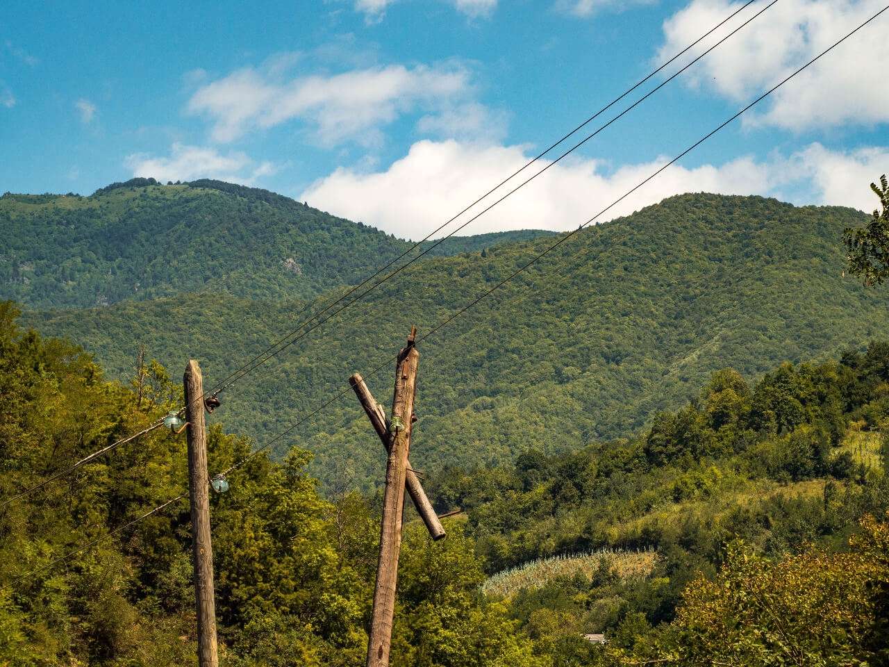 Montañas de Georgia rompecabezas en línea