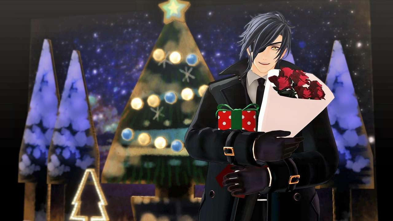 Mitsu gibt Ihnen schöne Weihnachtsgeschenke Online-Puzzle