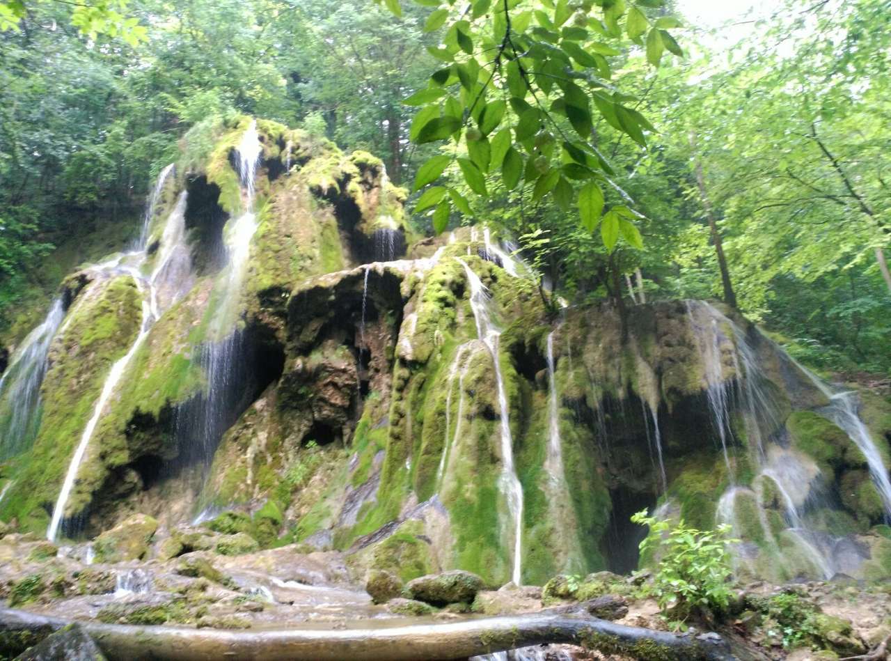 Cascadă Cheile Nerei, Ρουμανία online παζλ