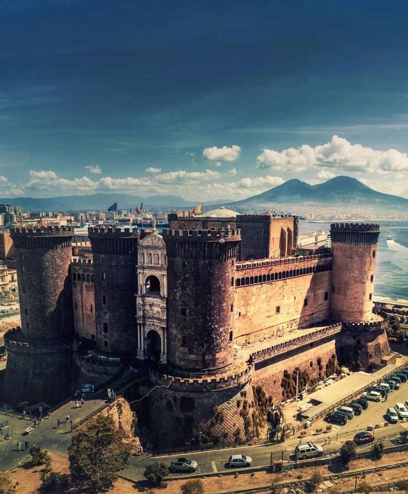 Das Maschio Angioino Neapel Italien Puzzlespiel online