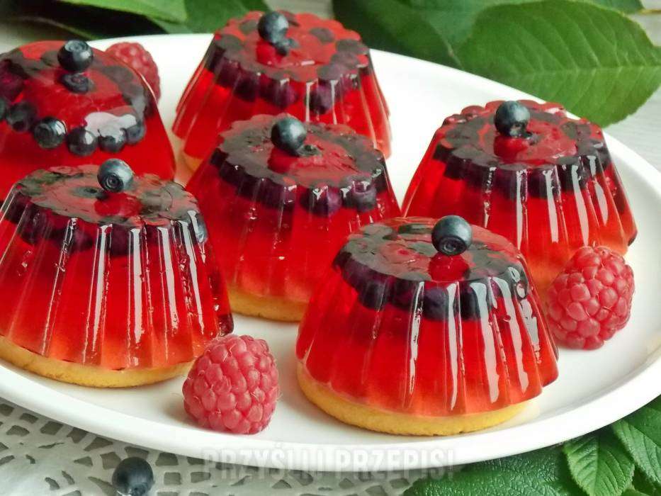 muffins con fruta y mermelada rompecabezas en línea