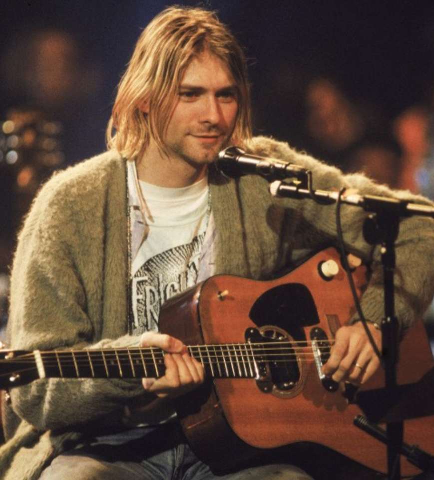 Kurt Cobain Online-Puzzle