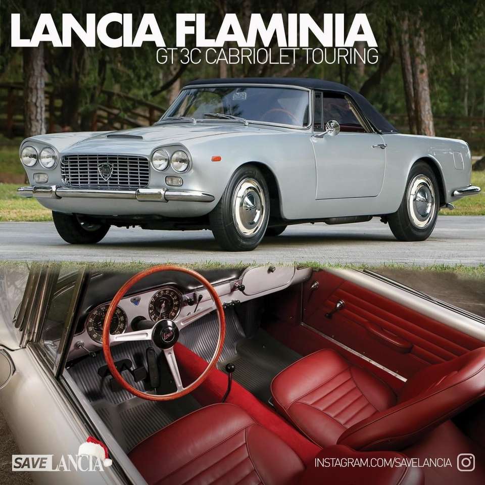Lancia convertible Italy jigsaw puzzle online