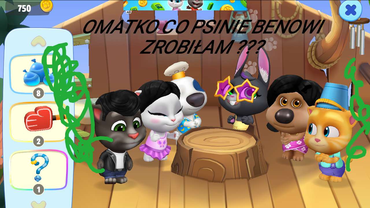 MY TALKING TOM AND FRIENDS # 1 jigsaw puzzle online