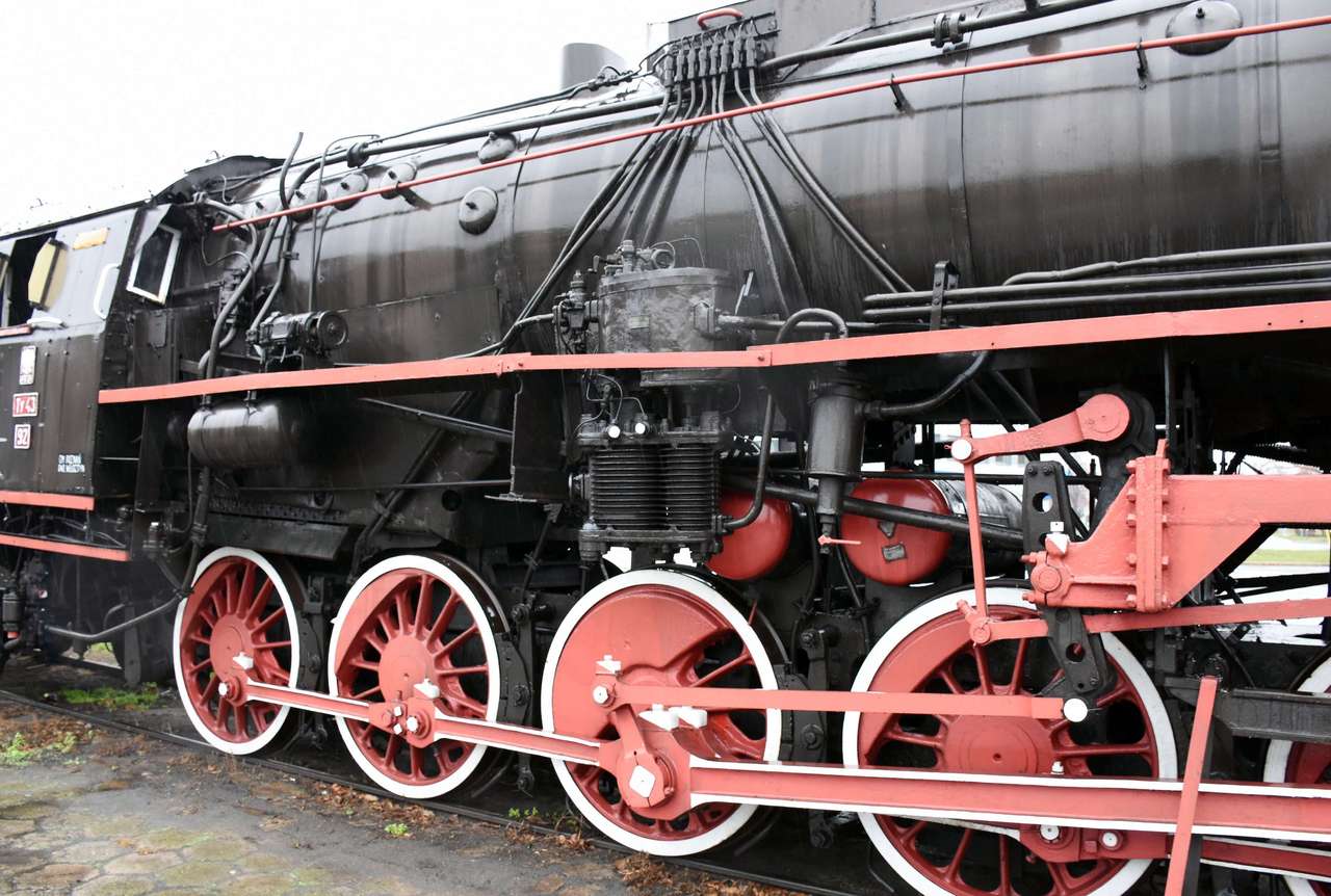 Музей на парните локомотиви във Волштин онлайн пъзел