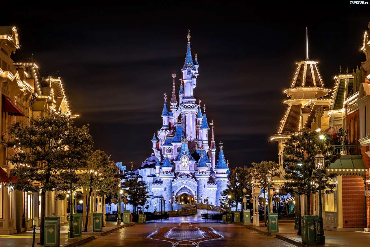 Disneyland kasteel online puzzel