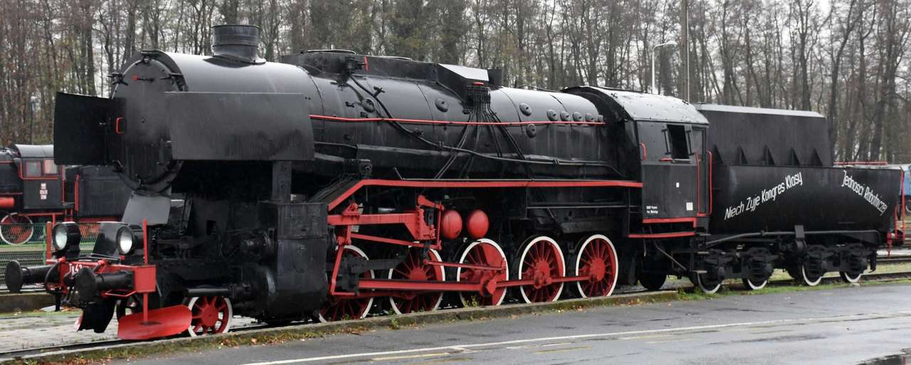 Wolsztyn - музей на парните локомотиви онлайн пъзел