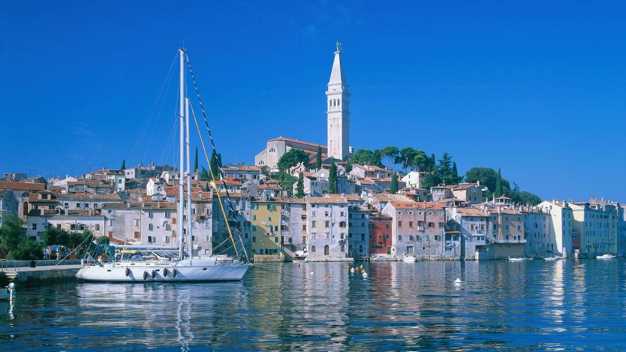 Rovinj Istrië Kroatië legpuzzel online