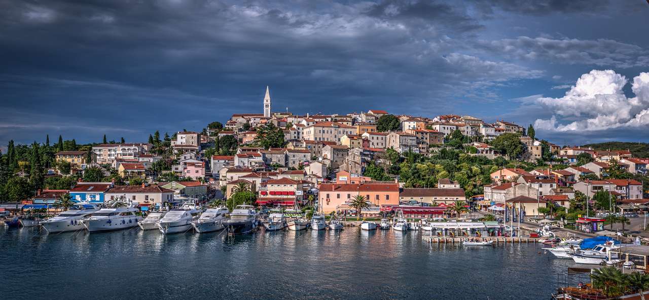 Vrsar Istrien Kroatien pussel på nätet