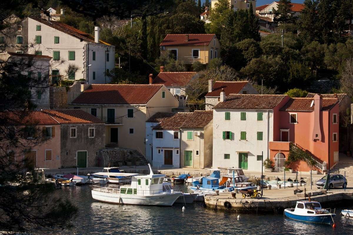 Νησί Losinj Κροατία παζλ online
