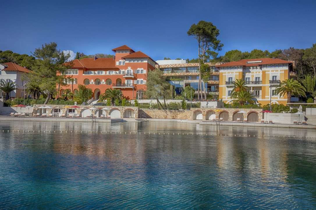 Insel Losinj Hotelanlage Kroatien Puzzlespiel online