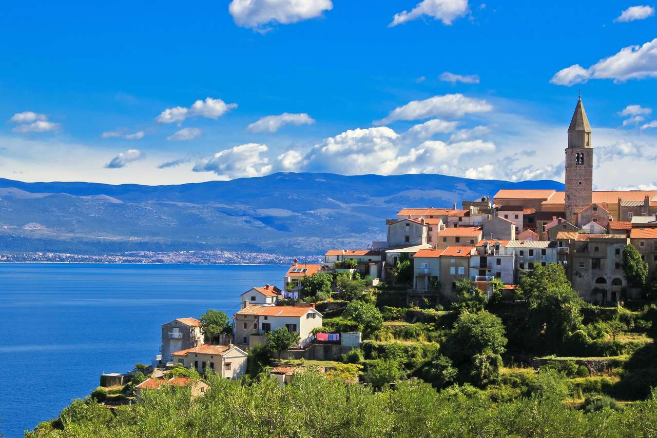 Vrbnik sull'isola di Krk Croazia puzzle online