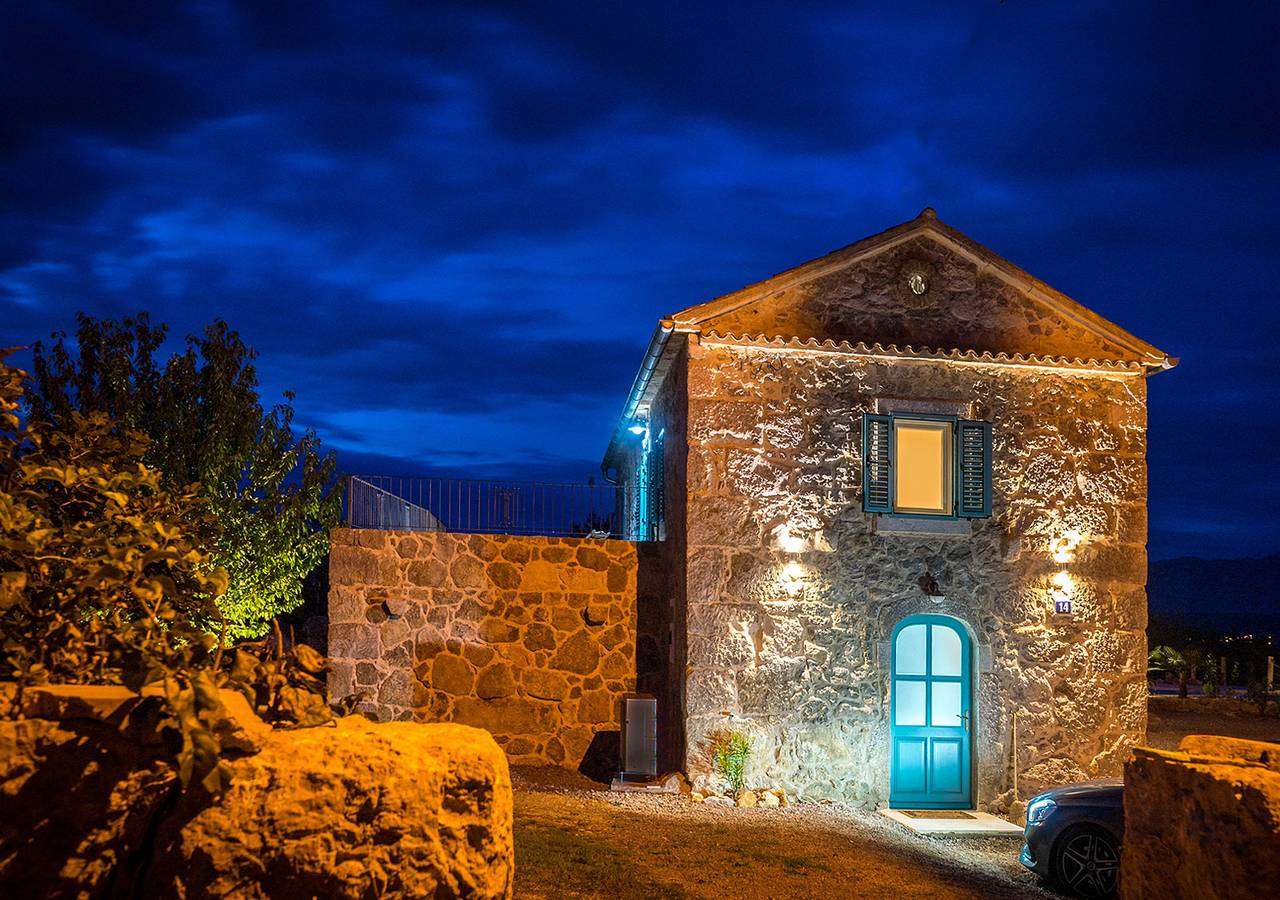 Vakantiehuis op het eiland Krk Kroatië legpuzzel online
