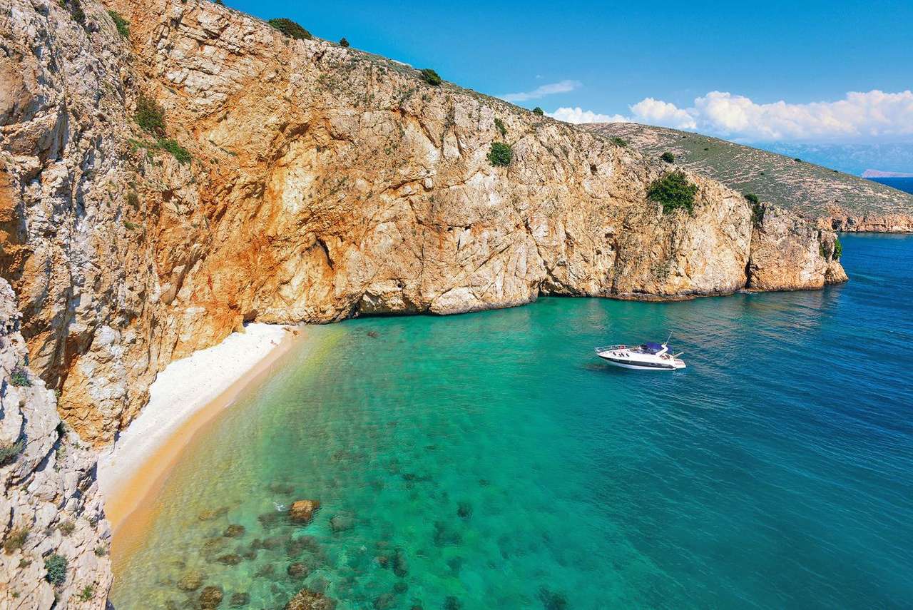 Bay Krk Island Kroatien Pussel online