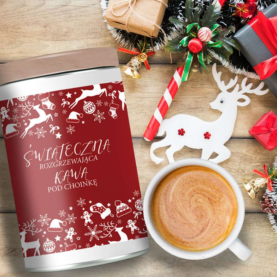 Cafea de Crăciun puzzle online