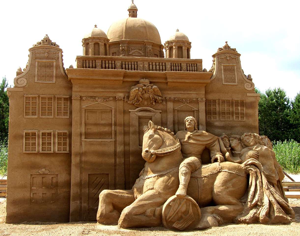 イェリトコボの砂の彫刻 ジグソーパズルオンライン
