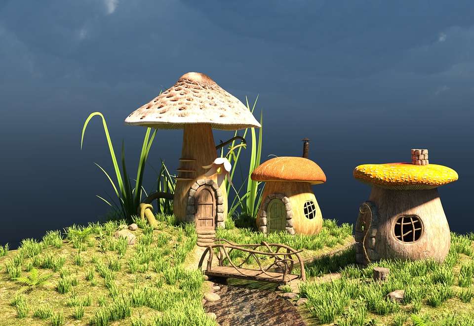 Fairy-tale houses jigsaw puzzle online