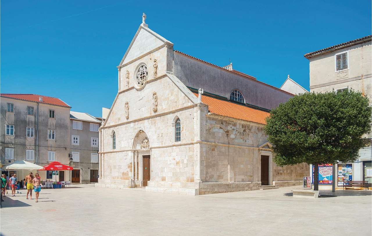 Пагска островна църква Хърватия онлайн пъзел