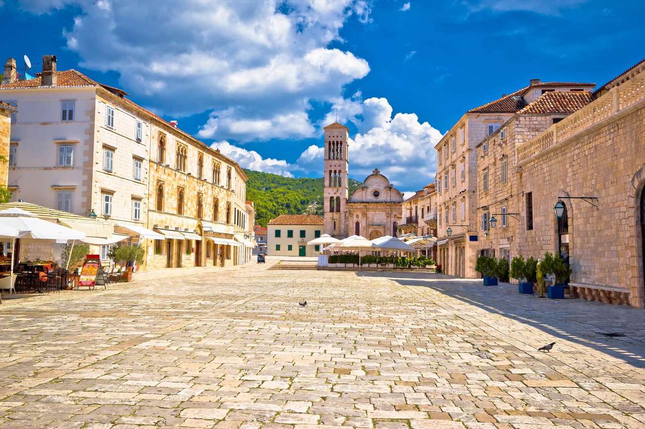 Hvar szigetváros Horvátország kirakós online