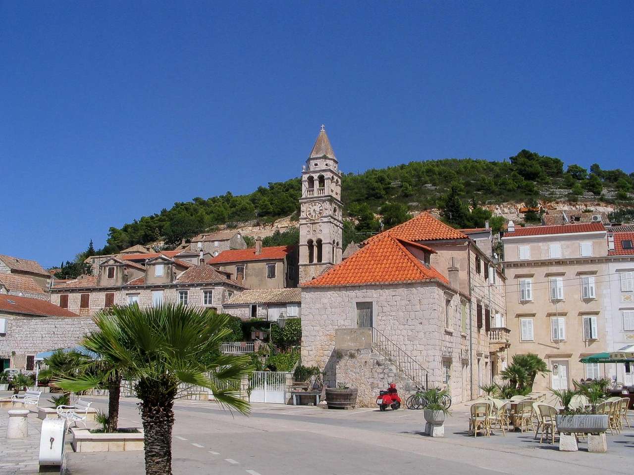 Vis-sziget Villa Roca Horvátország kirakós online