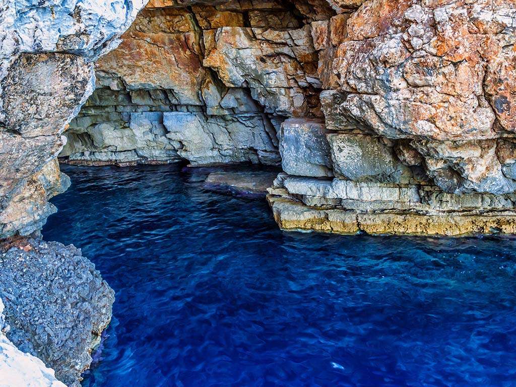 Национален парк Геология на остров Млет Хърватия онлайн пъзел