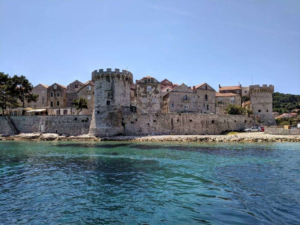 Остров Корчула Хърватия онлайн пъзел