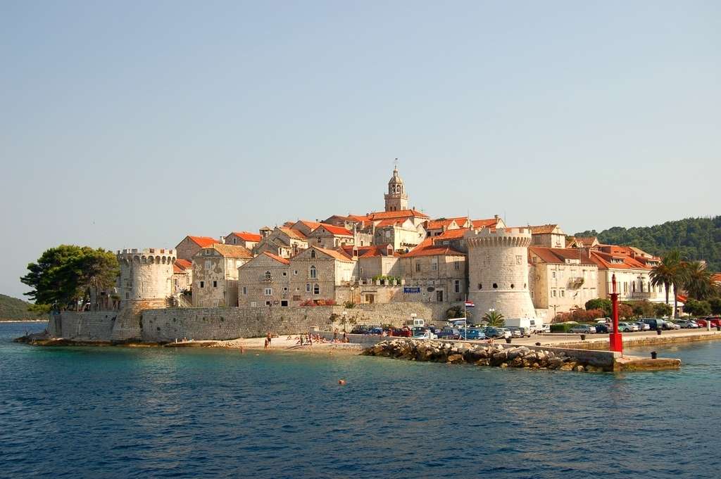 Insel Korcula Kroatien Puzzlespiel online