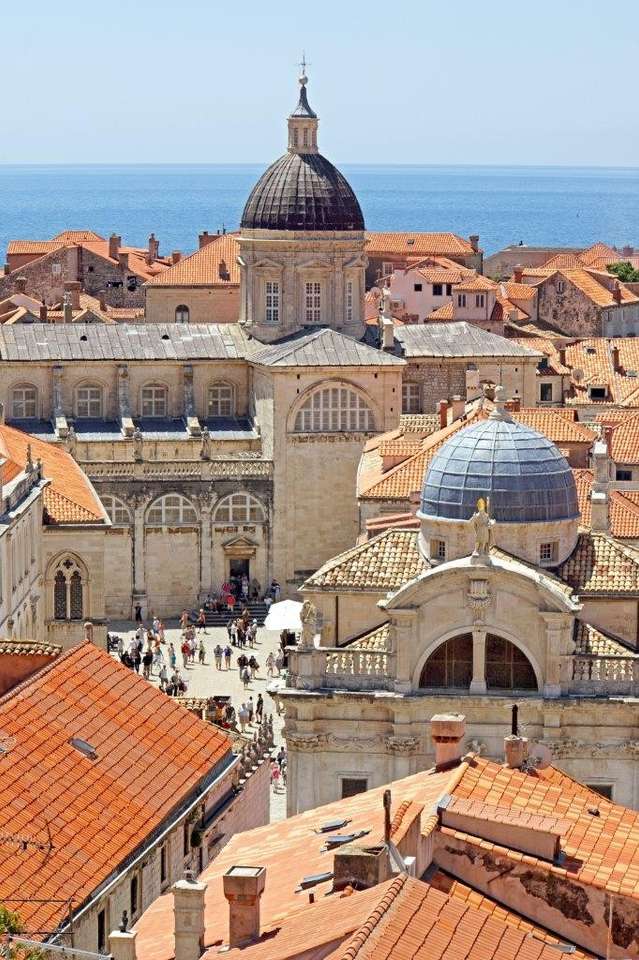 Dubrovnik Dalmatien Kroatien Online-Puzzle