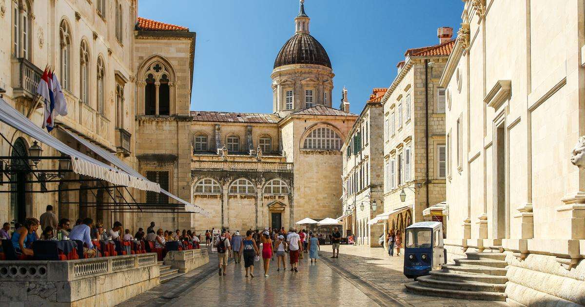 Dubrovnik Dalmacia Croacia rompecabezas en línea