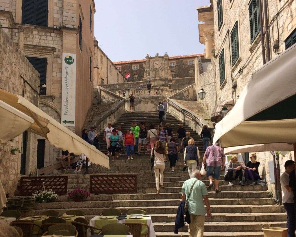 Dubrovnik Dalmatien Kroatien pussel på nätet