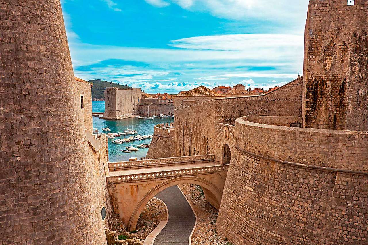 Dubrovnik Dalmatia Croatia jigsaw puzzle online