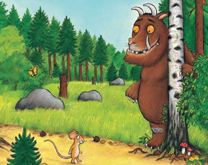 A Gruffalo online puzzle